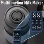 6-in-1 Nut Milk Maker, 8 Blade 27oz Homemade Almond, Soy, Coconut, Oat, Plant Based Milks and Non Dairy Beverages, Soy Milk Maker Machine with Delay Start/Keep Warm/Self-Cleaning/Boil Water - Image 3