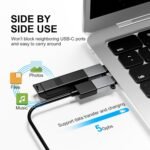 USBC to USB Adapter 8 Pack,USB to USB C Adapter,USB-A Type-C Male Female OTG Adaptor,USBA USBC Adapter Set for iPhone 17 16 15,MacBook Pro,iPad,Samsung Galaxy,iMac,Grey - Image 3