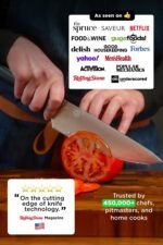 Dalstrong Chef Knife - 8 inch - Vanquish Series - Forged High Carbon German Steel - POM Handle - Professional Kitchen Knife Gift- Razor Sharp Chef's Knife - NSF Certified - Image 3