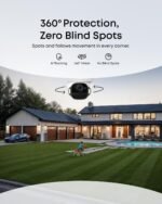 eufy SoloCam E42, 4K Security Camera Wireless Outdoor, Solar Powered, AI Motion Tracking, Strobe Light, Pan & Tilt, Facial Recognition, Up to 16 TB, Smart Home Compatible - Image 4