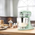 KitchenAid Artisan Series 5 Quart Tilt Head Stand Mixer with Pouring Shield KSM150PS, Pistachio - Image 4