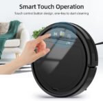 Robot Vacuum,Smart Sweeper Vacuum Cleaners for Home Robotic Vacuums with APP Remote Control 2500PA Super Suction 2500mAh Sweeping Robot for Household 3 in 1 Vacuum Cleaner (US - Image 4