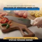 Dexter-Russell 10” Cook’s Knife – P94802, High-Carbon Stainless Steel Blade, Ergonomic White Handle, Hand-Honed Edge for Precision Slicing – Basics Series, Made in USA - Image 6