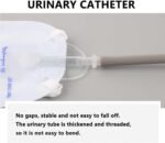 Male Urine Collector, Wearable Urine Collection Bag for Men, Men's Portable External Catheter Device with Two 500ml Urine Bag Reusable (M) - Image 4