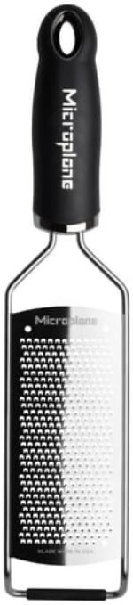 Microplane Gourmet Series Hard Cheese Grater (Fine, Black) - Image 3