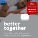 YoLink Water Leak Sensor 3-Pack, LoRa Up to 1/4 Mile Open-Air Range Smart Water Leak & Flood Detector, SMS/Text, Email & Push Notifications, w/Alexa, IFTTT, Home Assistant - YoLink Hub Required - Image 4