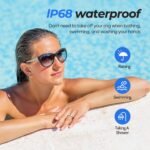 Smart Ring IP68 Waterproof，5-Day Long Battery Life, No Subscription Fee，Fitness Health Tracker for Men Women, Heart Rate & Sleep Monitoring Daily Use，iOS&Android Compatible (Silver, 8) - Image 5