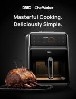 Dreo ChefMaker Combi Fryer, Cook like a pro with just the press of a button, Smart Air Fryer Cooker with Cook probe, Water Atomizer, 3 professional cooking modes, 6 QT - Image 3