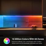 Kasa Smart LED Light Strip, 50 Color Zones RGBIC, 16.4ft Wi-Fi LED Strip Works w/ Alexa, Google Home & SmartThings, High Brightness, 16M Colors, PU Coating, Trimmable, 2 Yr Warranty (KL420L5) - Image 4