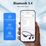Bone Conduction Headphones,Open Ear Headphones,Wireless Headphones with Mic,Bluetooth 5.4,10H Playtime & IPX5 Waterproof,Sports Headphone for Running & Outdoor - Image 5