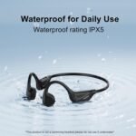 Bone Conduction Headphones,Open Ear Headphones,Wireless Headphones with Mic,Bluetooth 5.4,10H Playtime & IPX5 Waterproof,Sports Headphone for Running & Outdoor - Image 6