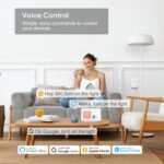 Onvis Matter Over Thread Smart Plug, Smart Mini Outlet, Works with Apple Home, Alexa & Google Home, 15A/1800W （2 Pack） - Image 3