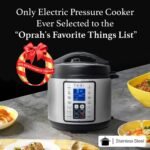 Yedi Houseware Total Package Pressure Cooker- 9-in-1 Digital Screen with Endless Recipes and Deluxe Accessory Kit Stainless Steel 6 Litres - Image 3