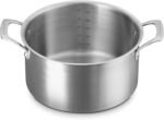 Le Creuset Essential Stainless Steel Deep Round Stockpot, 6.25 Qt. - Image 3
