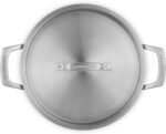 Le Creuset Essential Stainless Steel Deep Round Stockpot, 6.25 Qt. - Image 4