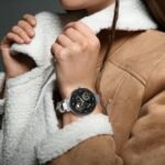 iTouch Bloom Smartwatch – 1.32” AMOLED Display, Bluetooth Calling, 60+ Sports Modes, Heart Rate, SPO₂, Sleep & Stress Monitor, IP68 Waterproof – Android & iOS (Gold/Brown w/PU Strap) - Image 4