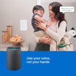 Lutron Caseta Original Smart Dimmer Switch Kit w/ Hub, with Pico Remote, Wallmount Bracket, & Smart Hub, Works with Alexa, Apple Home, Google Home, 3 Way, 150W, No Neutral Req, P-BDG-PKG1W-A - Image 4