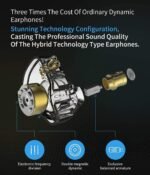 KZ ZSN Pro Dual Drivers 1BA 1DD in Ear Earphones HiFi Power Bass Earbuds Headphones High Clarity Sound Wired Earphones with Detachable Cable for Audiophile Musician - Image 3