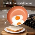 Ceramic Pots and Pans Set, 15PCS Nonstick Set Ceramic Cookware Set, Nonstick Pan Pots and Pans Set Non Stick Cookware set (With-Induction) - Image 5