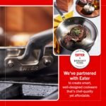 Heritage Steel Eater Series 12 Inch Frying Pan | Made in USA | 5-Ply Fully Clad Stainless Steel | Stay Cool Handle Design | Induction Ready & Non-Toxic - Image 3