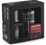 Gourmia GCM9830 French Press Coffee Maker Set 600 ml French Press Coffee Brewer With 2 Matching Stainless Steel Drinking Cups - Image 7