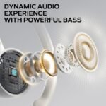 Monster N-Lite 216 Sports Earbuds | Secure Earhook Design | ENC Noise Cancellation & IPX6 Waterproof | 48H Playtime | Stereo Bass | LED Power Display (White) - Image 4