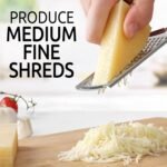 4 PCS Cheese Grater,Stainless Steel Cheese Shredder,Lemon Vegetable Slicer Food Shredde for Kitchen Gadgets(4-sided) - Image 3