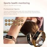 Fitness Trackers for Women Dainty Smart Watch Fitness Watch with Multiple Sport Modes Sleep Monitoring Heart Rate Monitor Step Counter Female Health for Android iOS - Image 6