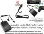 Avolusion X1 1TB USB 3.0 Portable External Gaming Hard Drive (for PS4, Pre-Formatted) HD250U3-X1-1TB-PS - 2 Year Warranty - Image 4