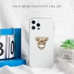 [2 Packs] Butterfly Glitter Bling Bling Phone Ring Holder, Sparkle Phone Ring Grip Artificial Diamond Stand,Rhinestone Cell Finger Ring for Phones,Pad - Image 6