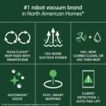 iRobot Roomba Plus 405 (G181) 2in1 Vacuum & Mop Robot with AutoWash Dock - Dual Spinning, Smart & Fast Mapping, Ideal for Pet Hair, Self-Empties 75 Days, Intense Suction, Pad Washing & Drying - Image 3