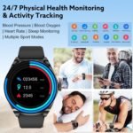 Smart Watch with Earbuds,2 in 1 Watch with Earbuds for Android iOS Can Receive Calls Messages Sleep Tracker Calorie Counter for Men Women - Image 5