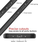 Diverbox for iPhone 16e Case [Compatible with MagSafe] [Shockproof] [Dropproof] [with Screen Protector ] Heavy Duty Protection Phone Case Cover for Apple iPhone 16e 2025 6.1 inch (Black) - Image 5