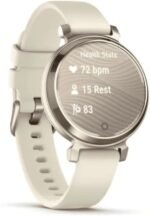Garmin Lily 2, Small and Stylish Smartwatch, Hidden Display, Patterned Lens, Up to 5 Days Battery Life, Coconut - Image 4