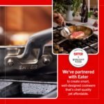 Heritage Steel Eater Series 10.5 Inch Frying Pan | Made in USA | 5-Ply Fully Clad Stainless Steel | Stay Cool Handle Design | Induction Ready & Non-Toxic - Image 3