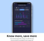 Vine TJ-610E Wi Fi 7 Day and 8 Period Programmable 5th Generation Smart Home Thermostat, Compatible with Amazon Alexa, Google Assistant, and Vine App - Image 6