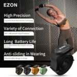 C009Pro Heart Rate Monitor Chest Strap with BLE 5.1& ANT+,HR Monitor Chest Sensor,Up to 400H Battery Life,Sitable for Running Cycling Gym,Compatible with Polar/Strava/Wahoo/Peloton - Image 4