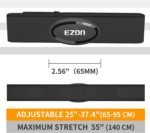 C009Pro Heart Rate Monitor Chest Strap with BLE 5.1& ANT+,HR Monitor Chest Sensor,Up to 400H Battery Life,Sitable for Running Cycling Gym,Compatible with Polar/Strava/Wahoo/Peloton - Image 7