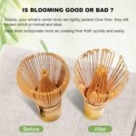 Matcha Whisk Set (4pcs, Bamboo, White) - Image 5