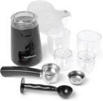 EspressoWorks 19-Bar Espresso, Latte and Cappuccino Maker 10-Piece Set - Brew Cappuccino and Latte with One Button - Espresso Machine with Milk Steamer 1250W - Coffee Gifts (White) - Image 3
