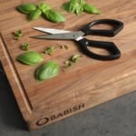 Babish All Purpose Heavy Duty Kitchen Shears Durable Stainless Steel 4 Inch Blade Scissors, Black - Image 3