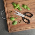 Babish All Purpose Heavy Duty Kitchen Shears Durable Stainless Steel 4 Inch Blade Scissors, Black - Image 4