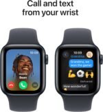 Apple Watch SE (2nd Gen) [GPS 40mm] Smartwatch with Midnight Aluminum Case with Midnight Sport Band S/M. Fitness and Sleep Trackers, Crash Detection, Heart Rate Monitor, Retina Display - Image 4