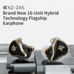 CCA KZ ZAS in Ear Monitor Headphones 16 Units 7BA 1DD Hybrid Drivers HiFi IEM Earphones High Clarity Wired Earbuds for Musicians Singers Audiophile Dj Drummers - Image 3