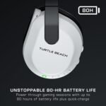 Turtle Beach Stealth 600 Wireless Multiplatform Amplified Gaming Headset for PS5, PS4, PC, & Mobile – Bluetooth, 80-Hr Battery, Noise-Cancelling Flip-to-Mute Mic, 50mm Speakers – White - Image 3