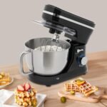 Stand Mixer, 4.5L/1.19Gal Tilt-Head Food Mixer, 380W Small Electric Food Mixers, Multifunctional Kitchen Mixers for Kneading Dough, Whipping Cream, Eggs - Image 3