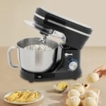 Stand Mixer, 4.5L/1.19Gal Tilt-Head Food Mixer, 380W Small Electric Food Mixers, Multifunctional Kitchen Mixers for Kneading Dough, Whipping Cream, Eggs - Image 4