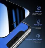 MAGIC JOHN 2 Pack for iPhone 11/iPhone XR 6.1 inch Privacy Glass Screen Protector, Auto Dust-Elimination Installation, Bubble Free, HD Clear, Easy Installation - Image 4