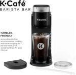 Keurig K-Café Barista Bar Single Serve Coffee Maker, with 3 Brew Sizes, Hot and Cold Brew Capabilities, 2oz Coffee Shot Button, Black (Renewed) - Image 3