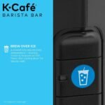 Keurig K-Café Barista Bar Single Serve Coffee Maker, with 3 Brew Sizes, Hot and Cold Brew Capabilities, 2oz Coffee Shot Button, Black (Renewed) - Image 4
